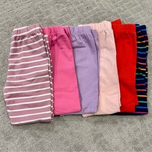 Hanna Andersson Striped and Solid Leggings Set